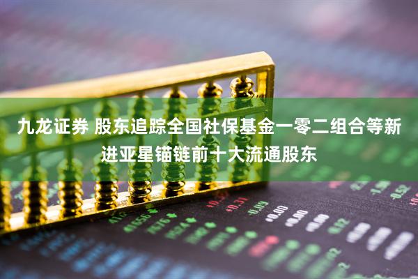 九龙证券 股东追踪全国社保基金一零二组合等新进亚星锚链前十大流通股东