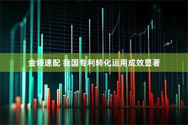 金领速配 我国专利转化运用成效显著