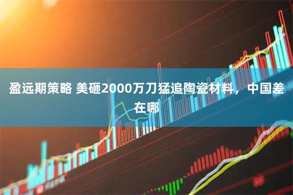 盈远期策略 美砸2000万刀猛追陶瓷材料,中国差在哪